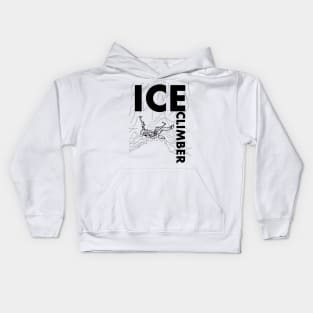 Ice Climbing Kids Hoodie